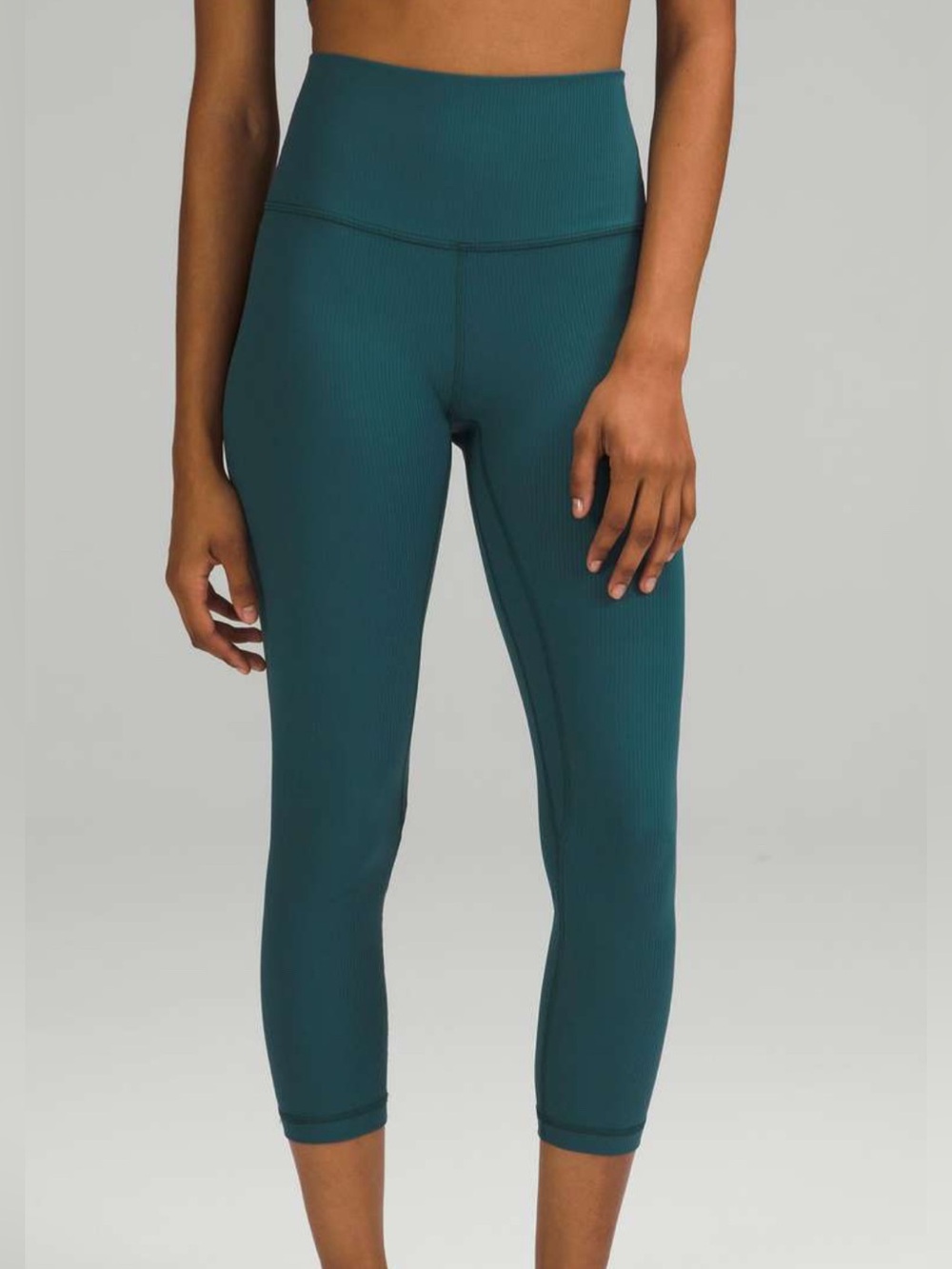 Lululemon Align Ribbed High-Rise Crop 23"